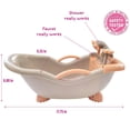thumbnail image 2 of JC Toys: ¡para mantener el tiempo de juego! | Juego de baño de trabajo real Baby Doll | Se adapta a muñecas de hasta 16" | La ducha y el grifo realmente funcionan | Accesorios de juego | Edades 2+ | C, 2 of 5
