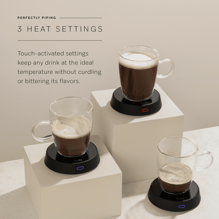  BESTINNKITS Smart Coffee Cup Warmer Set, Auto On/Off