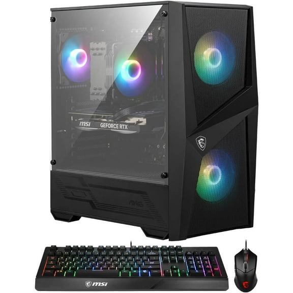 MSI Codex R2 14th Gaming Desktop, Intel Core i5 i5-14400F, 16GB RAM, NVIDIA GeForce RTX 5060, 1TB SSD, Windows 11 Home, Codex R2 C14NVL5-473US