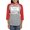 Heather/Red, variant on CafePress - 2Teach Women's Baseball T Shirt - Womens Baseball Tee