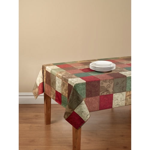 Mainstays Tuscany Tablecloth with Table Protector