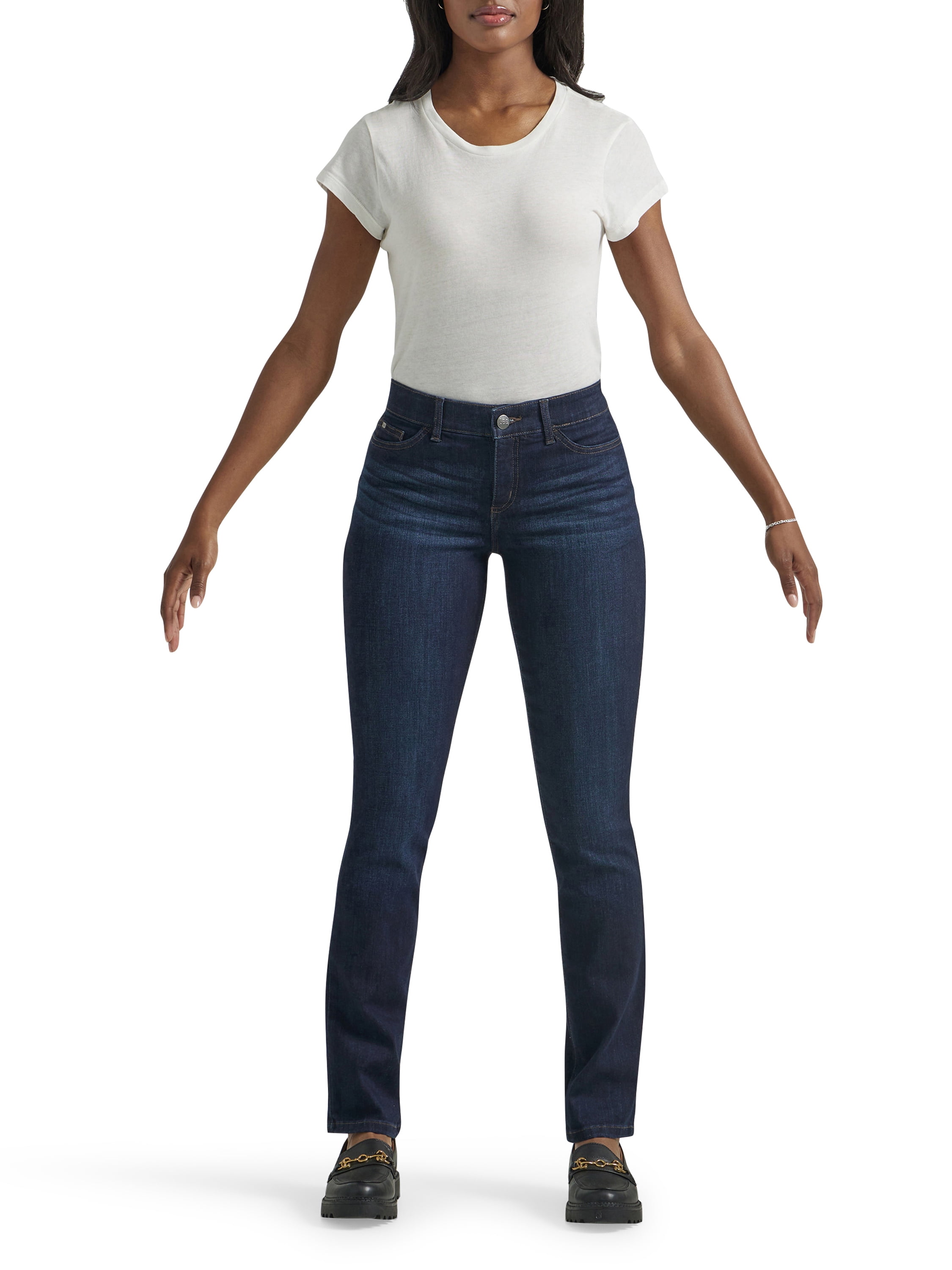 Lee® Women's Ultra Lux Comfort with Flex Motion Straight Leg Jean