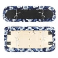 thumbnail image 3 of Pzuqiu Blue Floral 2-Piece Golf Cart Seat Covers Set - Breathable Washable Protective Cover for Most 2-Seater Golf Carts, 3 of 10
