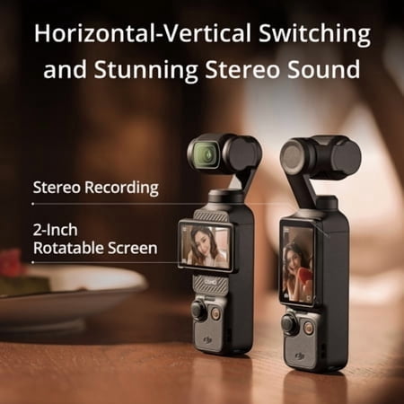 アクションカメラ DJI Osmo Pocket 3 Creator Combo クリエイターコンボ ジンバル 高速充電 長時間駆動 Vlog 動画撮影 YouTube