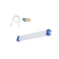 thumbnail image 1 of Soidarity Reemplazo de luz de tienda de PVC, gancho plegable autoadhesivo, recargable, alimentado por USB, ajustable, lámpara de Camping para Picnic en carpas 32cm Soidarity OD029302-02, 1 of 6