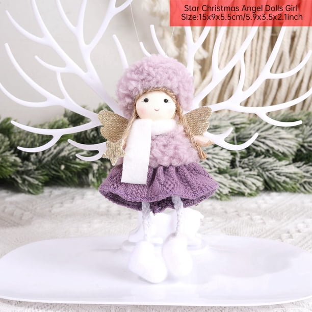 Noel Decoration 2023 Christmas Angel Pendants Christmas Tree Decorations New Year 2024 Xmas Gifts Navidad Christmas Ornaments