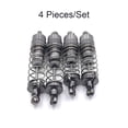 thumbnail image 3 of Vogacara Paquete de 4 amortiguadores de Metal para coche con Control remoto 1/10, actualización de Kit de modificación trasera delantera, reemplazo de Kits de construcción modelo tipo 6 Vogacara FN009882-06, 3 of 6