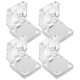 thumbnail image 2 of Organizador de joyero de 10 piezas con joyero para anillos y expositor de joyería acrílico para cajas de anillos de compromiso y cajas de anillos de boda para ceremonia, 2 of 6