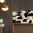 thumbnail image 6 of Brown Cow Print Blanket Twin Size Plush Fleece Fuzzy Lightweight Warm Cow Blanket Soft Microfiber Flannel Cozy Cow Print Throw Blanket Couch Bed Sofa All Seasons 60 x 80 in Cow Gift, 6 of 6
