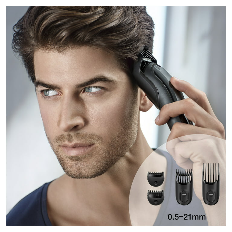 billetpris jord Catena Braun MGK3020 6-in-1 Mens Precision Beard Trimmer and Hair Clippers -  Walmart.com