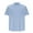 #JIE250519A404 Blue, variant on CaiJunJia George Button Down Shirts for Men,Mens Casual Button Shirts Short Sleeve Summer Beach Shirt Vacation Shirts with Two Pocket