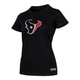 thumbnail image 2 of NFL Playera Aficionado Básica Houston Texans Negro para Mujer, Talla Chica, 2 of 5