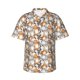 thumbnail image 1 of Balery Cartoon Cat 1 Camisas hawaianas de manga corta para hombre, camisas playeras de corte holgado, camisas de vacaciones con botones,Medium, 1 of 7