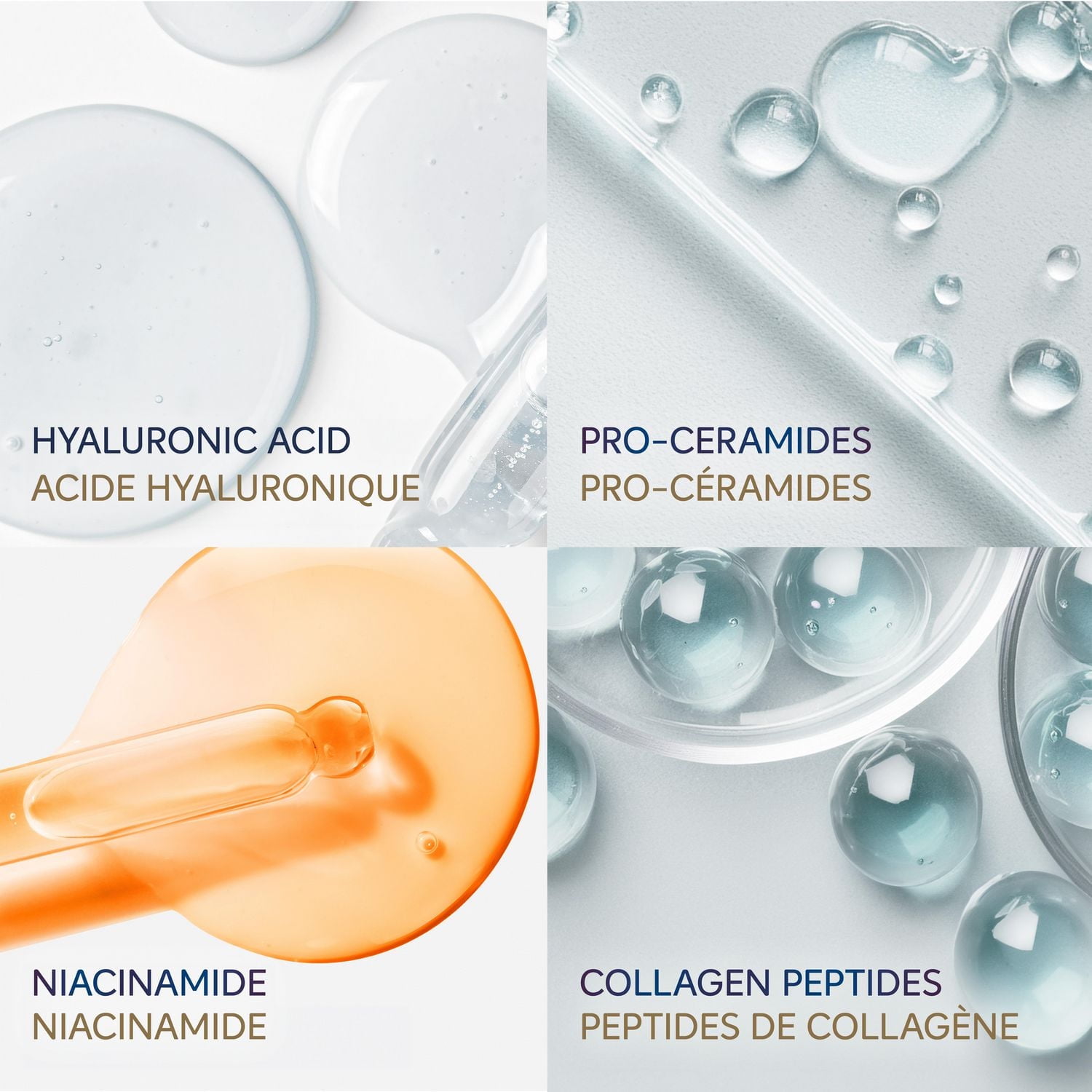 Dove Crème Body Serum Hyaluronic + Hydration for Extra Dry, Flaky Skin, with Pro-Ceramides, Niacinamide and Collagen Peptides, 237mL, 237mL