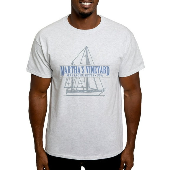 CafePress - Martha's Vineyard Light T Shirt - Men's Classic Graphic T-Shirt