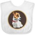 thumbnail image 3 of Inktastic Jack Russell Terrier Dog Art Boys or Girls Baby Bib, 3 of 4