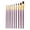 Purple, variant on Professional 10-Piece Miniature Paint Brush Set for Acrylic, Oil, Watercolor - Fine Detailing Artist Brushes with Nylon Bristles, Wood Handles - Ideal for Models, Crafts, Face & Nail Art