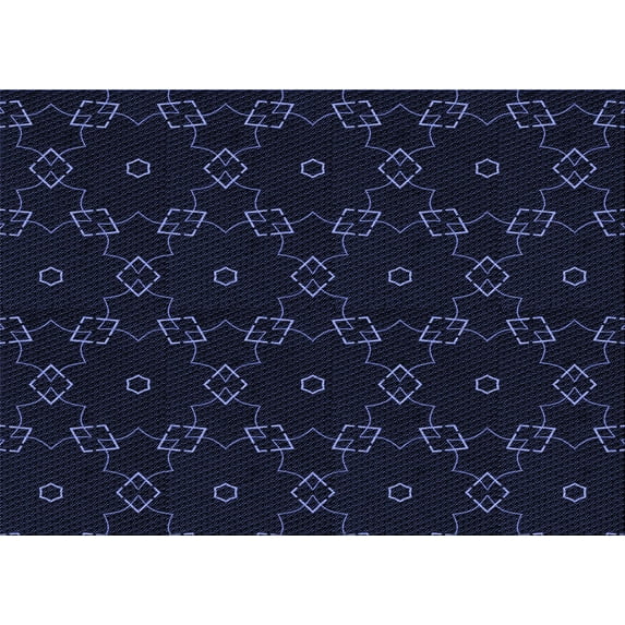 Ahgly Company Machine Washable Indoor Rectangle Transitional Night Black Area Rugs, 7' x 10'