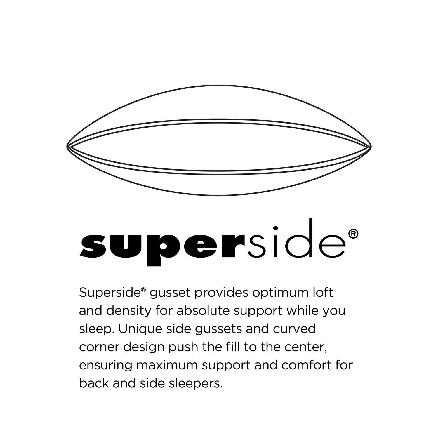 superside gusset pillow