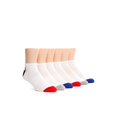 thumbnail image 3 of Polo Ralph Lauren Mens 6 Pack Peds Socks WHITE, 3 of 4
