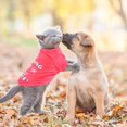 thumbnail image 4 of 4 Pieces Dog Shirts Printed Puppy Shirts Pet Clothes Comfortable Puppy Tee Shirts Breathable Dog Sweatshirt Pet Apparels for Small and Medium Dogs Cats (Classic Pattern, L), 4 of 7
