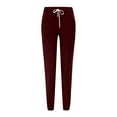 thumbnail image 6 of REALiKUN Women's Sweatpants Fall Trendy High Waist Baggy Straight Trousers Daily Versatile Comfy Soft Outdoor Lounge Pant, 6 of 7