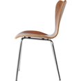 thumbnail image 4 of Fine Mod Imports Chaise à Manger en Geais, Noyer, 4 of 5