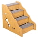 thumbnail image 1 of Escaleras para perros pequeños, antideslizantes, ligeras y resistentes para sofá. 4 pasos, 1 of 9