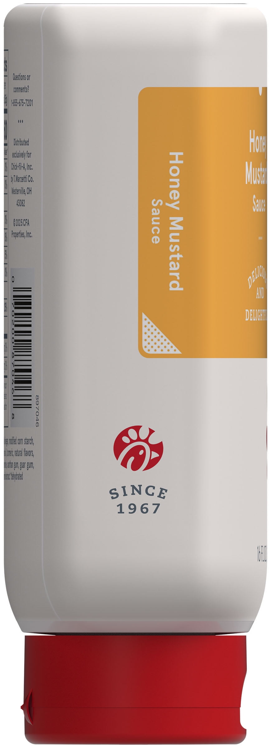 Chick-fil-A Honey Mustard Sauce,16 fl oz Squeeze Bottle