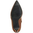 thumbnail image 4 of INC Womens Cognac Brown Cushioned Goring Rajelp Pointed Toe Stiletto Zip-Up Dress Boots 10 M, 4 of 4