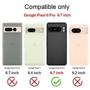 Casetego for Google Pixel 8 Pro Case,IP68 Waterproof Dustproof Shockproof Phone Cover with Rugged Full Body Protective and Built-in Screen Protector Phone Cover