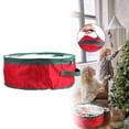 thumbnail image 1 of 1pcs Christmas Flower Storage Bag Festival Flower Rings Container Storage Bag Stacking Storage Box Christmas Tree Storage Flower Ring Storage Handbags For Garland Storage, 1 of 9