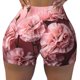 thumbnail image 2 of Fotbe Delicate Pink Carnations Shorts Sin Costuras – Shorts Deportivos de Cintura Alta para Mujer, Elásticos para Gimnasio, Yoga, Running o Ciclismo-Small, 2 of 8