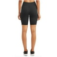 thumbnail image 2 of Athletic Works Womens Mid Rise 9" Bike Short, 2 Pack, 2 of 4