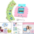 thumbnail image 4 of 224Pcs Flash Cards Learning Machine Electronic Toy for 2 3 4 5 Year Old Kids Pink English Version, 4 of 10