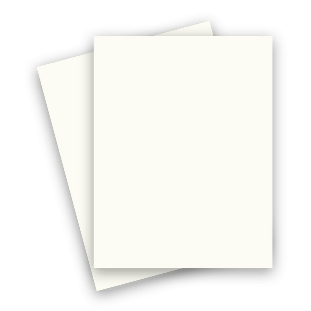 Popular WHIP CREAM 8.5X11 (Letter) Paper 65C Lightweight Cardstock - 25