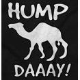 thumbnail image 2 of Hump Day Funny Wednesday Camel Gym Plus Size Crewneck Graphic Tee Shirt Brisco Brands 2X, 2 of 5