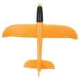 thumbnail image 3 of Paquete de 3 juguetes educativos para niños y padres, modelos de aviones interactivos, planeadores de catapulta voladores de EPP naranja, 3 of 8
