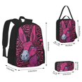 thumbnail image 2 of Fotbe ink Donkey Pop Art Set Escolar 3 en 1 para Niños - Mochila Duradera con Lonchera Aislante y Estuche para Lápices - Mochila Escolar para Niños y Niñas, 2 of 7