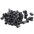 thumbnail image 1 of 10mm LED 50Pcs Lamp Socket Diode Holder Nylon Black Clip Bezel Mount Useful, 1 of 2