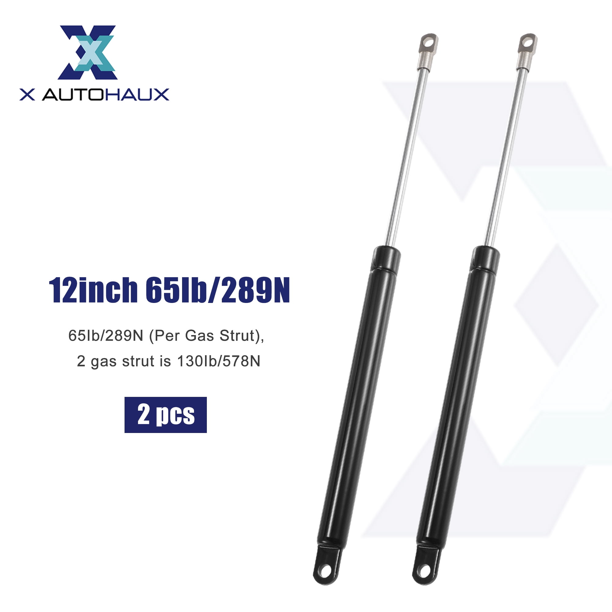 Unique Bargains 12 Inch Lift Supports Struts Gas Spring for RV Car Window 65Ib/289N Black