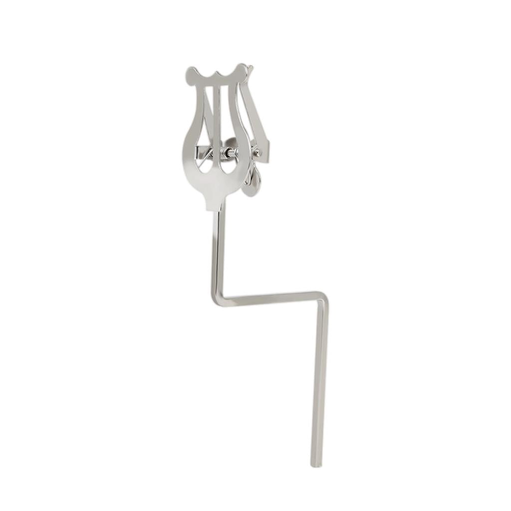 LeeQinersw 2pcs Metal Alto Saxophone Sheet Music Clip Sax Lyre Sheet Music Clamp-On Holder