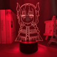 thumbnail image 4 of SCSYV 3D Night Light Touch Switch Table Desk Illusion Lamps Led Night Light Dragon Maid 3D Lamp Anime for Room Decor Nightlight Kid Child Birthday Gif, 4 of 5