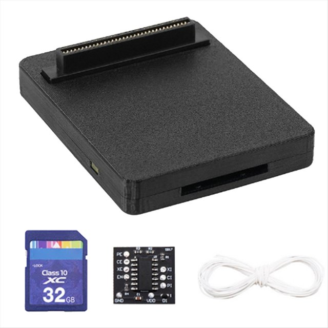 Emulador de Unidad Óptica con Carcasa en 3D para PS, PSX y PS1 Classic con Juegos de Tarjeta SD Instalados