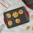 thumbnail image 2 of Nonstick Baking Pan, 3 Piece Set with Silicone Handles (3 Sizes), 2 of 6