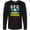 AB-Black, variant on Inktastic Pickleball Player Long Sleeve T-Shirt
