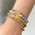 thumbnail image 2 of Smiley Face Stackable Bracelets 5 Set, 2 of 5