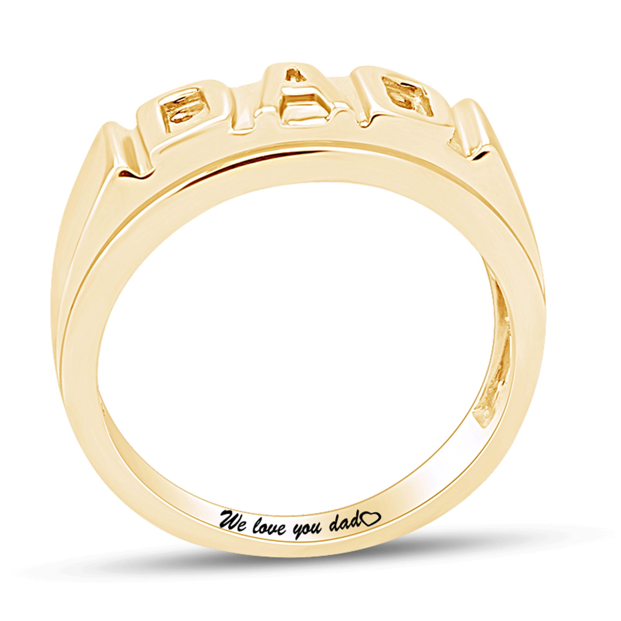 Father s Day Jewelry Gifts 14k Yellow Gold Over Sterling Silver