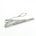 thumbnail image 2 of 3PCS 1pc Men Metal Silver Tone Simple Necktie Tie Bar Clasp Clip Clamp Pin, 2 of 7