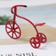 thumbnail image 4 of Triciclo en miniatura a escala 1/12, modelo de coche de juguete, adorno para el hogar y amigos (rojo), 4 of 7
